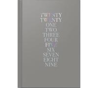 rido/idé Calendario a libro modello futura 2 (2025) "Iridescent", 2 pagine = 1 settimana, A5, 176 pagine, copertina Balacron, grigio scuro