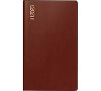 rido/idé Calendario mensile modello pianificatore pianura 2023 formato foglio 10,4 x 15,3 cm bordeaux