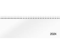 rido/idé Calendario settimanale modello sequenza 2024 2 pagine = 1 settimana formato foglio 29,7 x 10,5 cm, bianco