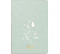 rido/idé Calendario tascabile mod. partner/Industrie I 2026 "Wild Flowers" | A7, tessuto