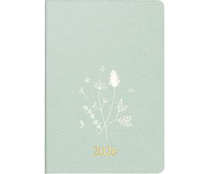 rido/idé Calendario tascabile mod. partner/Industrie I 2026 "Wild Flowers" | A7, tessuto
