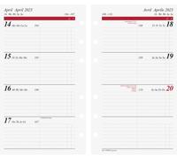 rido/idé Timing Special - Calendario settimanale 2023, dimensioni 8,7 x 15,3 cm