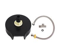 Riduccia automatica di vetro Riduccia potente Rinser di vetro efficiente Spray Multi Angle Spray per barra per lavello da cucina Cafe ABS Black 371G