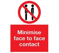 Ridurre al minimo il contatto faccia a faccia