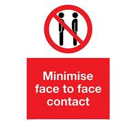 Ridurre al minimo il contatto faccia a faccia