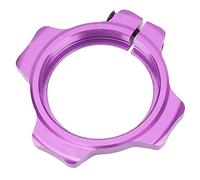 Riduscatore della Staffa per Manovella per Biciclette, Regolamento in Lega di Molla Inferiore in Lega di Bici da 28,99 Mm per Bicicletta per Biciclette per Bici. (Viola)