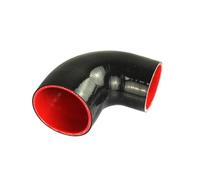 Riduttore a 90 gradi in silicone, giunto in gomma, tubo flessibile, tubo flessibile di aspirazione dell'aria fredda, adatto per Subaru Wrx(70-76mm)