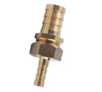 Riduttore a barbetta per tubo in ottone, 4 misure da 8mm a 25mm, con barbetta a connessione rapida (8-16 mm)