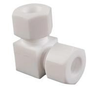 Riduttore a gomito 2 3 4 6 8 10 12-25 mm 1/8" 1/4" 3/8" 1/2" 3/4" 1" Pollici Tubo OD Raccordo a compressione Connettore(25.4mm To 12.7mm)