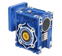 Riduttore a Vite Senza Fine Lega di Alluminio a Basso Rumore RV040 Tipo Quadrato Riduttore di velocità Piccolo Riduttore a Vite Senza Fine Facile da Installare per Motore