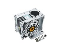 Riduttore a vite senza fine NMRV030 ad alta coppia riduttore ingresso 11 mm uscita 14 mm rapporto di trasmissione 5:1 a 80: 1 2,6-24 Nm per motore Nema23 (da 40 a 1,56B5)