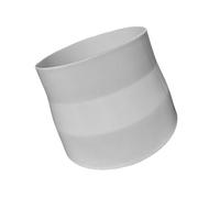 Riduttore adattatore a perno tondo da 150 mm a 100 mm - Connettore per canalizzazione sicuro per ventilazione, ventola di estrazione e tubazioni di condizionamento dell'aria 100-110mm/H:80mm