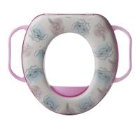 DISNEY BABY Lilo & Stitch - Riduttore WC comodo con maniglie, facile transizione per bambini, da 10 mesi, adattabile ai WC standard, facile da pulire