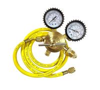 Riduttore affidabile di uscita del manometro compreso e materiali in rame per un rischio sicuro meno operazioni dispositivo di controllo di pressione