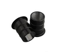 Riduttore Alluminio 7075 da 15x100 a 12x100 Nero | Alluminio 7075 CNC, finitura nera anodizzata, e leggero, per mozzi Hope e universali