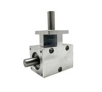 Riduttore angolare 1:1, albero conico elicoidale da 12 mm, doppio albero di uscita coassiale, riduttore differenziale a 90 gradi per applicazioni meccaniche fai da te