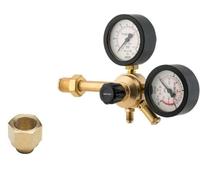 RIDUTTORE AZOTO 60 BAR OXYTURBO GAS FINO 300 BAR+RIDUZIONE BOMBOLA usa e getta