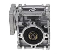 Riduttore compatto a vite senza fine RV030 per motori NEMA 23 con apertura di ingresso 9/11 mm (rapporto 30 1)