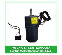 Riduttore del motore elettrico a vcità fissa con ingranaggio CA 6W 220 2IK6GN-C con decelerazione asincrona monofase a coppia elevata, Bassa Rumorosità(467RPM)