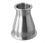 Riduttore del puntale dell'acciaio inossidabile 304 per le applicazioni sanitarie con l'interfaccia del morsetto a tre e la partita del OD da 2,5" a 4"