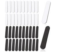 Riduttore di dimensioni per cappelli, 40 inserti per cappelli per realizzare cappelli più piccoli, nastro in schiuma, nastro riduttore in feltro nero bianco