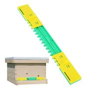 Riduttore di fluster Accessori per apicoltura resistenti al regolabili | Alveare cancello d'ingresso blocco mouse per il controllo del calore introduzione regina trasferimento di alveari all'aperto