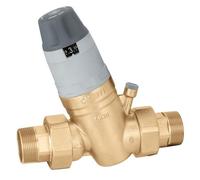 Riduttore di pressione 1 1/4 con cartuccia e attacco manometro Caleffi 535070