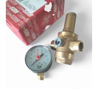 RIDUTTORE DI PRESSIONE 1/2" + MANOMETRO ART. 246 ICMA TIPO PN 40