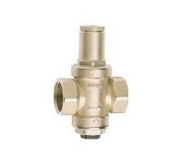RIDUTTORE DI PRESSIONE ACQUA A PISTONE ""MIGNON"" CON PRESA MANOMETRO 1/2"" FF
