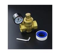 Riduttore di Pressione Acqua Riduttore regolatore di pressione dell'acqua in ottone 1/2 "3/4" 1 "16 bar DN15 DN20 DN25 con misuratore for instabilità idraulica/purificatore(3/4")