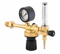 RIDUTTORE DI PRESSIONE ARGON CON FLUSSOMETRO PER SALDATURA MIG MAG TIG OXYTURBO