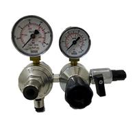 Riduttore di Pressione Azoto ad uso alimentare con 2 manometri Oxyturbo MajorMix