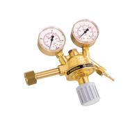 RIDUTTORE DI PRESSIONE BOMBOLA SALDATRICI AR/CO2 ADATTATORE 2 MANOMETRI DECA