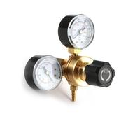 Riduttore di pressione CO2, Argon CO2 Saldatura Twin Gauge Bombola di gas Regolatore di pressione Riduttore Accessori for strumenti ad alta precisione Mini Mig Tig Durevole casa