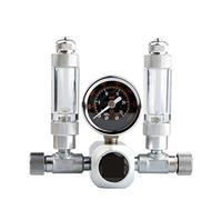 Riduttore di pressione CO2, CO2 Valvola di controllo del solenoide magnetico regolatore Controllare la pressione che riduce l'acquario(1 drive 2-1 meter,W21.8)