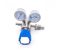Riduttore di pressione CO2, In Acciaio Inox A Doppio Stadio Ossigeno Azoto Co2 Regolatore di Pressione del Gas Pressione CGA540 CGA580 4000PSI Ingresso 160PSI Uscita