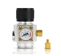 Riduttore di pressione CO2, Mini kit caricabatterie Co2, regolatore di Co2 for fusti di birra fatta in casa con disconnessione del blocco a sfera di gas, regolatore di gas portatile con filettatura 7/