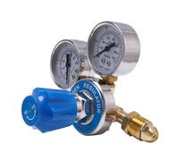 Riduttore di pressione CO2, Regolatori for bombole di gas di ossigeno Inalatore di riduzione della pressione di O2 Regolatore a doppio manometro Riduttore di pressione del gas Misuratore di rame