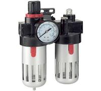 RIDUTTORE DI PRESSIONE CON MANOMETRO SEPARATORE CONDENSA E OLIATORE FERVI 0777/3