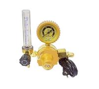 Riduttore di pressione del misuratore di anidride carbonica riscaldato elettrico, manometro del misuratore di portata della valvola del regolatore di pressione della CO2