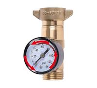 Riduttore di pressione dell'acqua, Regolatore di pressione dell'acqua da 3/4 pollice, valvola riduzione della regolabile in ottone RV