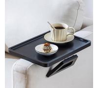 Riduttore di pressione dell'acqua, Vassoio for bracciolo divano pieghevole in bambù 33x24 cm multicolore antiscivolo(Black)