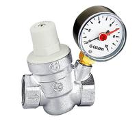 Caleffi Riduttore di pressione 533251 in ottone con manometro 3/4