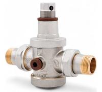 RIDUTTORE DI PRESSIONE ITAP PN25 1/2" OTTONE BOCCHETTONI 1430012 CON MANOMETRO