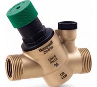 Riduttore di pressione modello Pn 16 con filtro integrato per acqua e filettatura interna ed esterna