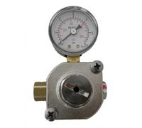 Riduttore di pressione ODL bombola usa e getta con manometro di bassa