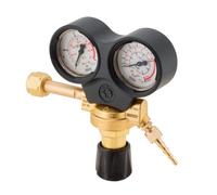 RIDUTTORE DI PRESSIONE OXYTURBO CO2 / ARGON / MIX attacco femmina CON CUFFIA