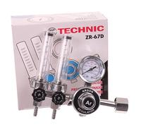 Riduttore di pressione professionale, 200 bar, regolatore di pressione, saldatura, argon Co2 MAG/TIG, 2 metri di flusso