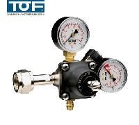 RIDUTTORE DI PRESSIONECO2 CON DUE MANOMETRI PER BOMBOLA RICARICABILE