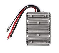 Riduttore di tensione regolatore PolyGen 24V Step Down a 12V 40 Amp 480 Watt, Alimentatore trasformatore per settore automobilistico, marino, metodo solare, display a LED
